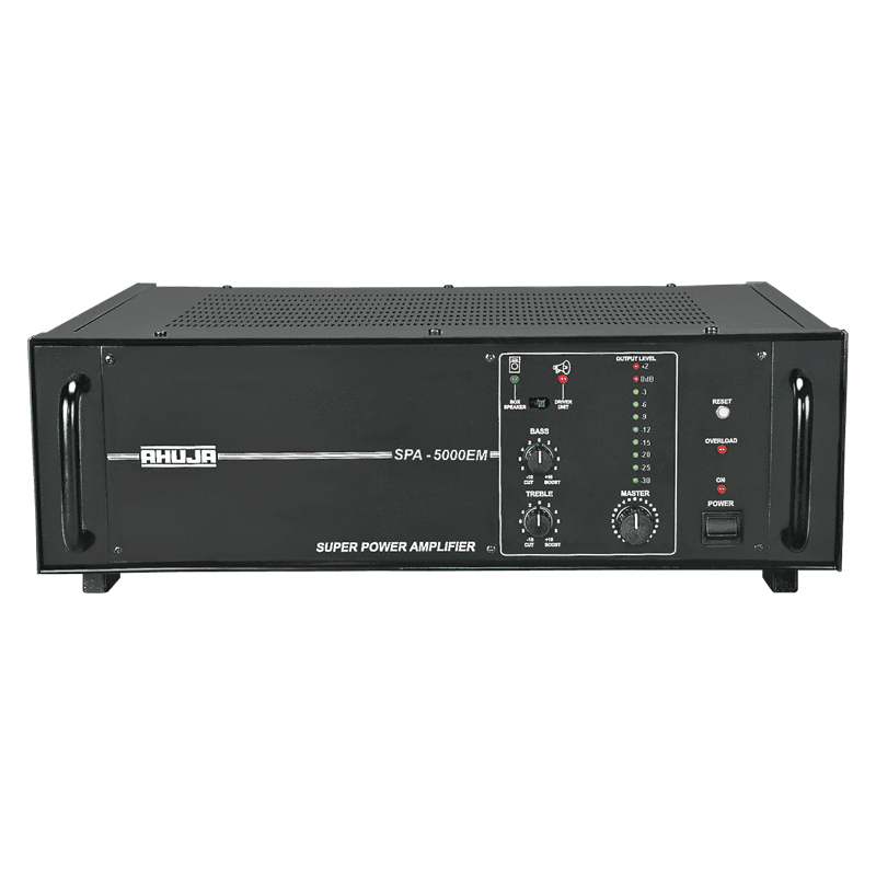 Ahuja SPA-5000®EM 500 WATTS High Wattage PA Power Amplifier 1 Ahuja PA System Supplier in Bangladesh | Ahuja Bangladesh Ahuja SPA-5000®EM 500 WATTS High Wattage PA Power Amplifier