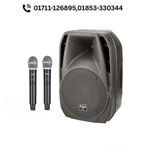 XPA-1520DP Ahuja Portable PA System with USB Input Professional Sound Anywhere
