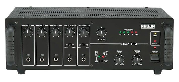 Ahuja SSA-160EM 160 WATTS MEDIUM WATTAGE PA MIXER AMPLIFIER