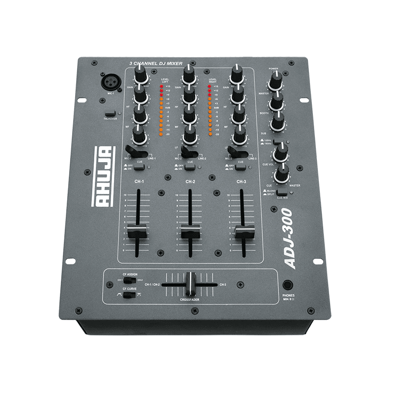 Ahuja ADJ-300 DJ Mixer AC Operation
